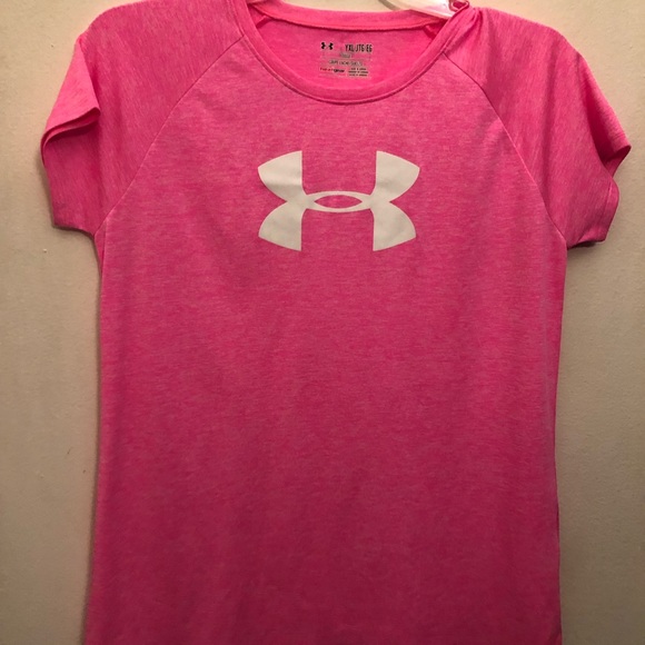 Girls youth loose heat gear  under armour shirt size YXL - Picture 3 of 9